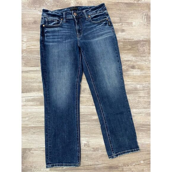 Silver Suki Capri Jeans Cropped Stretch Women’s Sz W30 L23.5 - Picture 1 of 6